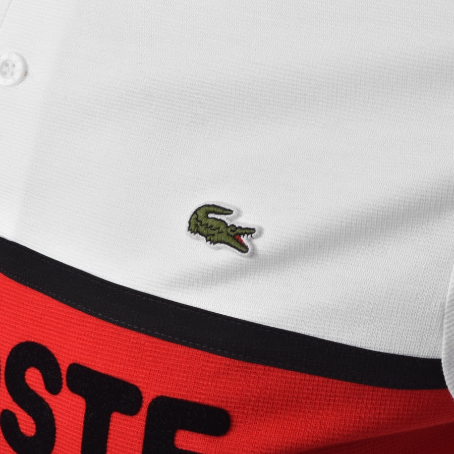 Alternative Image for ProductLacoste Sport Short Sleeved Polo T Shirt White3